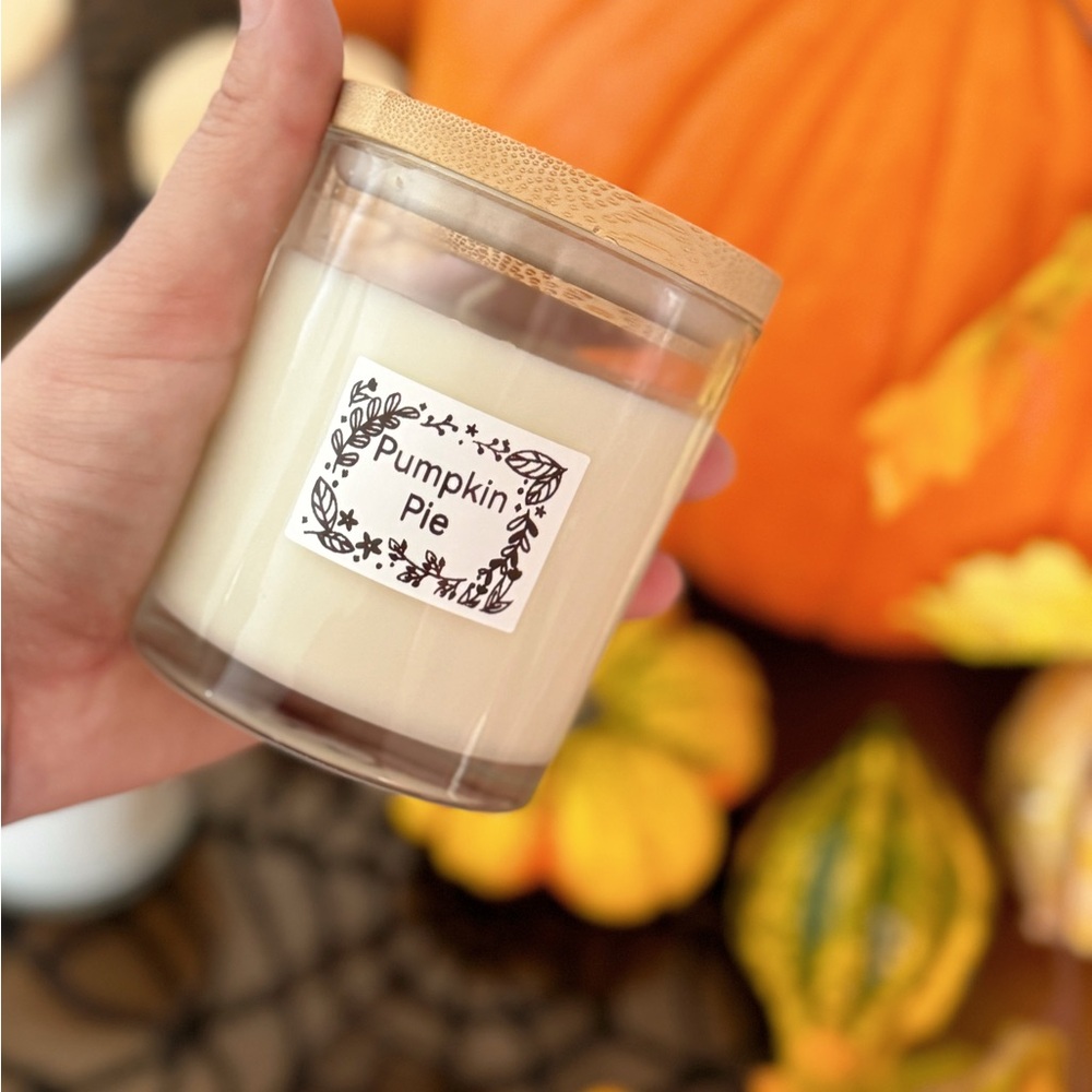 PUMPKIN PIE CANDLES